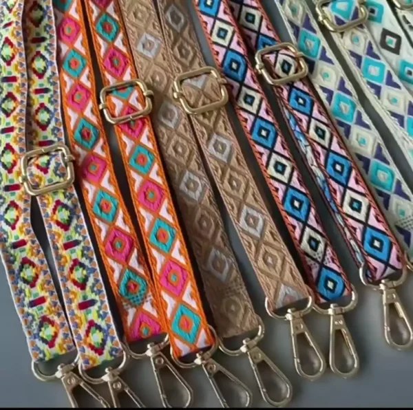 Vintage Adjustable Crossbody Mobile Phone Lanyard Camera Lanyard Hanging Neck Rope Lanyard With Spring Clip