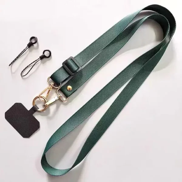 Phone Lanyard Universal Crossbody Patch Phone Lanyards Adjustable Phone Strap for iPhone Case ID Badges Smartphones