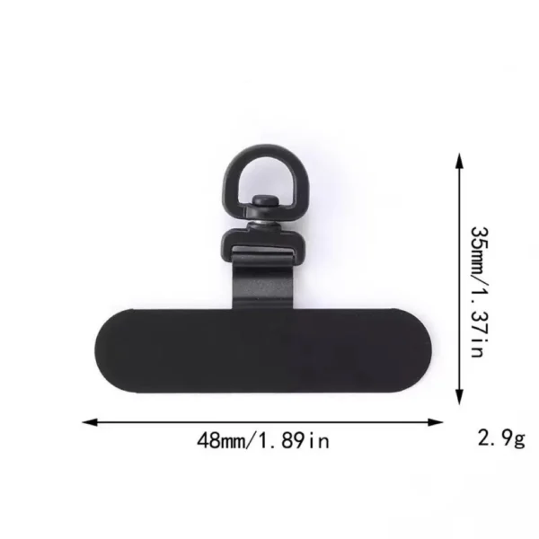 Ultrathin Stainless Steel Phone Tether Patch Gasket Cellphone Strap Parts Replacement Lanyard Safety