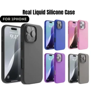 Full Cover Silicone Case Compatible for iPhone phone case casing cover
