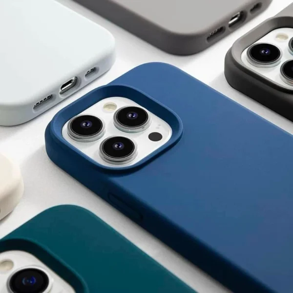 Full Cover Silicone Case Compatible for iPhone phone case casing cover