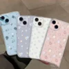 sg-11134201-7rdyj-mdb6w3o12las52.webp iPhone Case Clear Case TPU Soft Cute And Beautiful Colorful Blue Blooming Flowers
