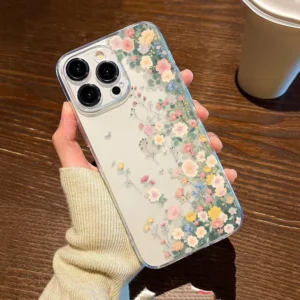 Flowers Phone Case for iPhone Shockproof Cover Screen Protector Casing