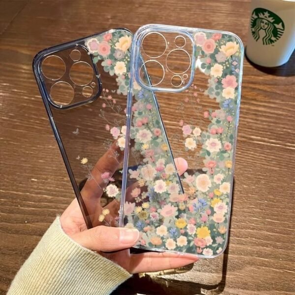 Flowers Phone Case for iPhone Shockproof Cover Screen Protector Casing