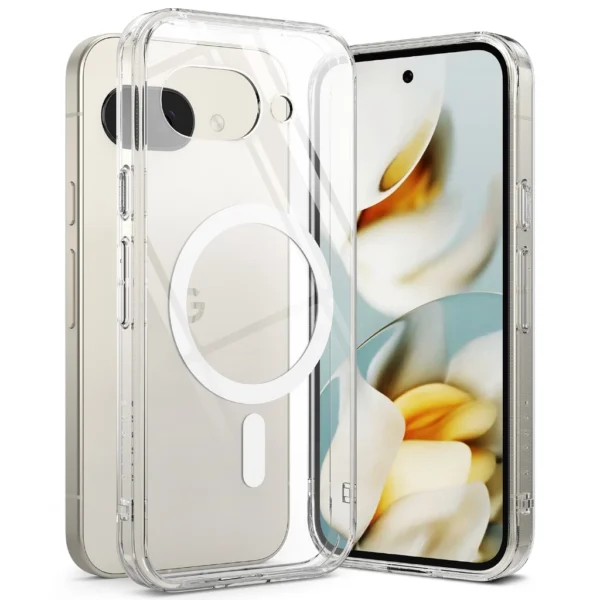 Fusion Magnetic for Google Pixel 9a Clear Scratch Resistant Protective Cover Case