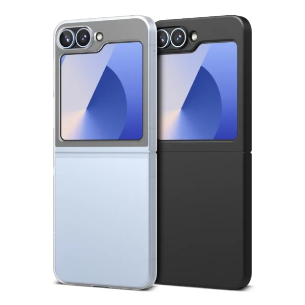 Slim for Galaxy Z Flip 6  Z Flip 5 Solid Hard PC Protective Cover Case